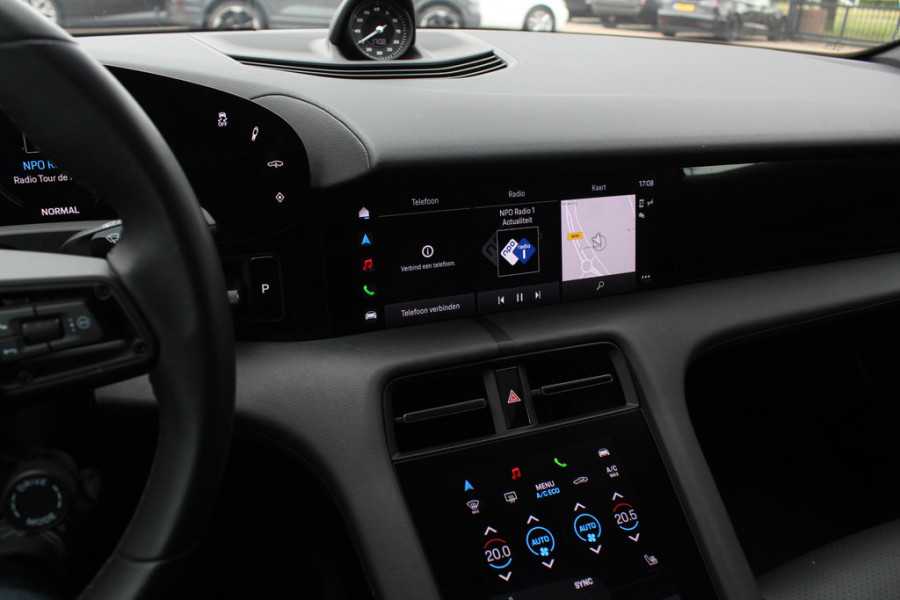 Porsche Taycan Sport Turismo 93 kWh / SOH 95% / 360Camera / Performance+ ACCU / Panoramadak / Sportchrono / Luchtvering / Matrix LED / Luxe Leder / 21''  / Bose / Stoel+Stuurverwarming / Warmtepomp / Dodehoek / DAB / ACC 39.111