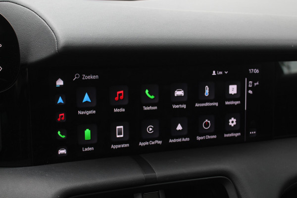 Porsche Taycan Sport Turismo 93 kWh / SOH 95% / 360Camera / Performance+ ACCU / Panoramadak / Sportchrono / Luchtvering / Matrix LED / Luxe Leder / 21''  / Bose / Stoel+Stuurverwarming / Warmtepomp / Dodehoek / DAB / ACC 39.111