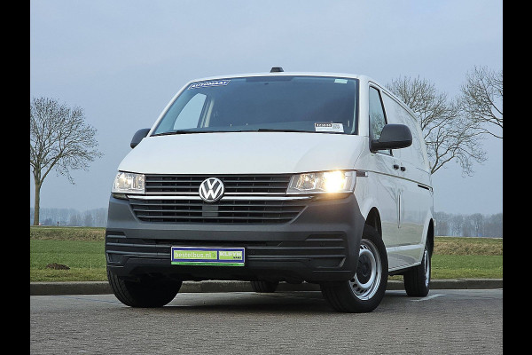 Volkswagen Transporter 2.0 TDI T6.1 L2H1 2xZijdeur Automaat 150Pk ACC Navi Euro6 Navi 3-Zits Wp-Inrichting!