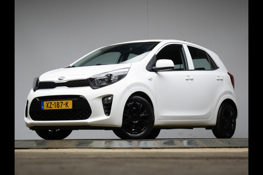 Kia Picanto 1.0 CVVT EconomyPlusLine Sport (AIRCO,BLUETOOTH,LED,LAGE KM STAND,BLACK/WHITE EDITION,SPORTSTOELEN,NETTE STAAT)