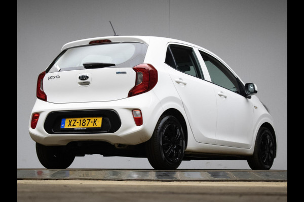 Kia Picanto 1.0 CVVT EconomyPlusLine Sport (AIRCO,BLUETOOTH,LED,LAGE KM STAND,BLACK/WHITE EDITION,SPORTSTOELEN,NETTE STAAT)