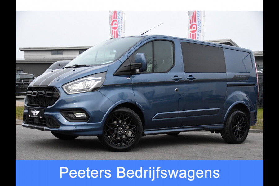 Ford Transit Custom 320 2.0 TDCI L1H1 Sport DC Camera, Cruise, Carplay, 170pk, 2 x Schuifdeur, Automaat, LED, Leder, Stoelverwarming, Uniek!