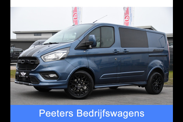 Ford Transit Custom 320 2.0 TDCI L1H1 Sport DC Camera, Cruise, Carplay, 170pk, 2 x Schuifdeur, Automaat, LED, Leder, Stoelverwarming, Uniek!