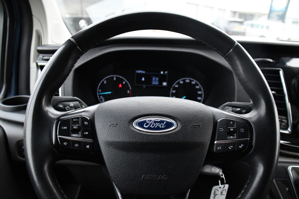 Ford Transit Custom 320 2.0 TDCI L1H1 Sport DC Camera, Cruise, Carplay, 170pk, 2 x Schuifdeur, Automaat, LED, Leder, Stoelverwarming, Uniek!