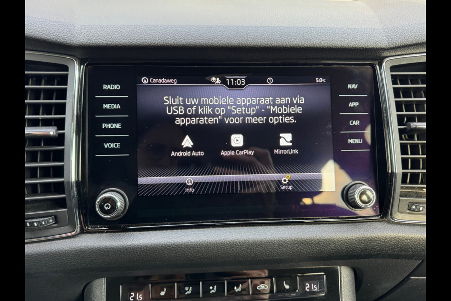 Škoda Kodiaq 1.5 TSI Automaat Business Edition 7 persoons * Trekhaak * Camera * Led * Navigatie *