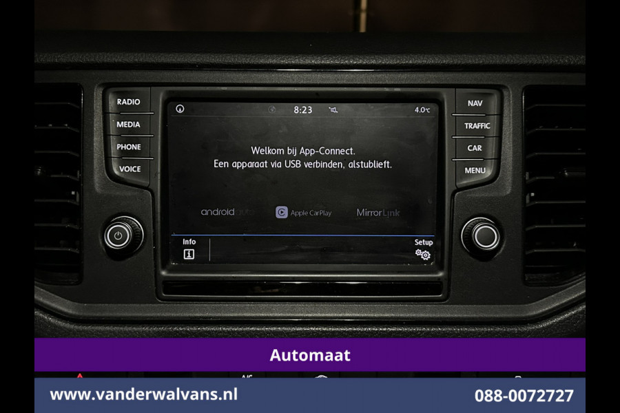 Volkswagen Crafter 2.0 TDI 141pk Automaat L3H2 L2H1 Inrichting Euro6 Airco | Navigatie | Camera Apple Carplay, Android Auto, Cruisecontrol, Bijrijdersbank, 3000kg trekvermogen