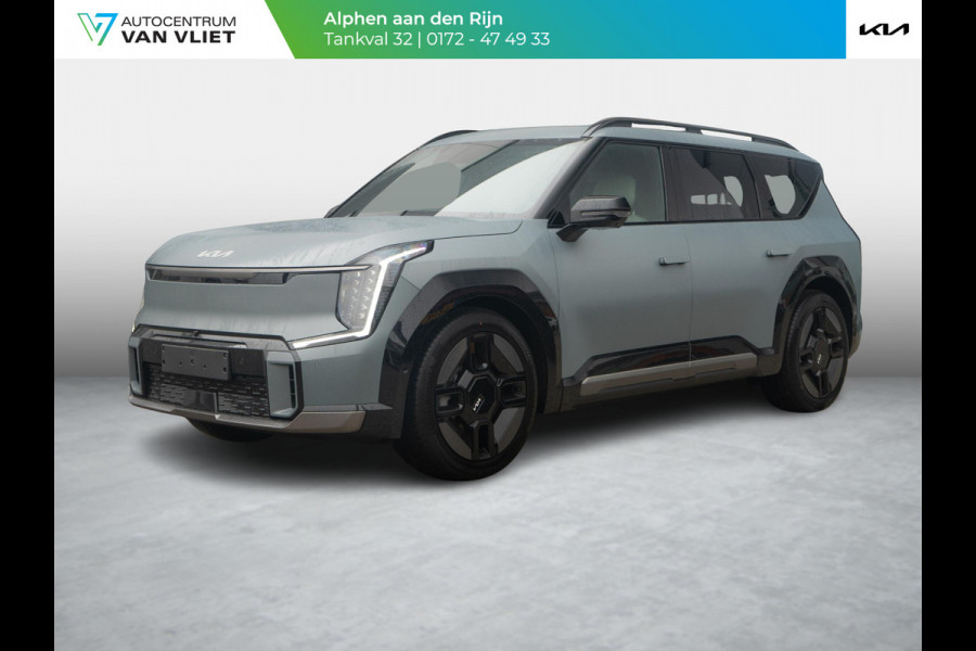Kia EV9 GT-Line AWD 99.8 kWh | UNIEKE KLEUR | DIRECT LEVERBAAR | HUD | SCHUIFKANTEL DAK | MERIDION AUDIO | LED | LEDER