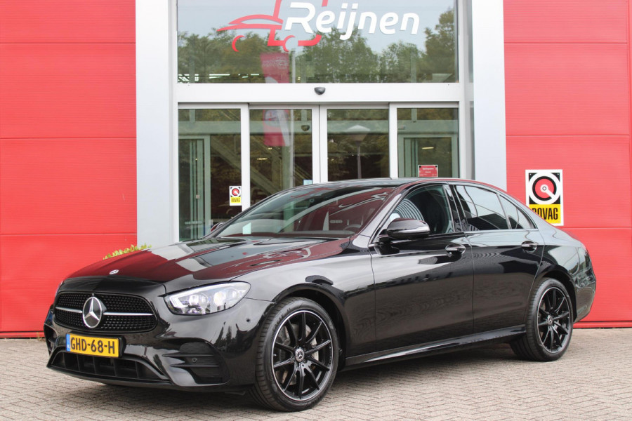 Mercedes-Benz E-Klasse 300e 320PK BUSINESS SOLUTION AMG NIGHT EDITION | MULTISPAAKS AMG VELGEN | 360° CAMERA | | TREKHAAK | MULTIBEAM MATRIX LED KOPLAMPEN | LED ACHTERLICHTEN | ELEKTRISCH VERSTELBARE VOORSTOELEN MET GEHEUGEN FUNCTIE |  ALCANTARA / KUNSTLEDEREN BEKLEDING | VOORSTOELEN VERWARMBAAR | FULL MAP MBUX AUGMENTED REALITY NAVIGATIE | VERKEERSLICHTWEERGAVE | APPLE CARPLAY / ANDROID AUTO | SFEERVERLICHTING | ELEKTRONIC CLIMATE CONTROL |