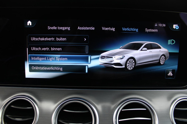 Mercedes-Benz E-Klasse 300e 320PK BUSINESS SOLUTION AMG NIGHT EDITION | MULTISPAAKS AMG VELGEN | 360° CAMERA | | TREKHAAK | MULTIBEAM MATRIX LED KOPLAMPEN | LED ACHTERLICHTEN | ELEKTRISCH VERSTELBARE VOORSTOELEN MET GEHEUGEN FUNCTIE |  ALCANTARA / KUNSTLEDEREN BEKLEDING | VOORSTOELEN VERWARMBAAR | FULL MAP MBUX AUGMENTED REALITY NAVIGATIE | VERKEERSLICHTWEERGAVE | APPLE CARPLAY / ANDROID AUTO | SFEERVERLICHTING | ELEKTRONIC CLIMATE CONTROL |