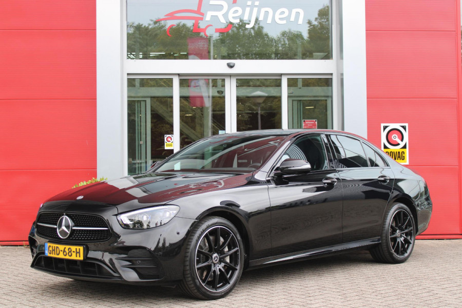 Mercedes-Benz E-Klasse 300e 320PK BUSINESS SOLUTION AMG NIGHT EDITION | MULTISPAAKS AMG VELGEN | 360° CAMERA | | TREKHAAK | MULTIBEAM MATRIX LED KOPLAMPEN | LED ACHTERLICHTEN | ELEKTRISCH VERSTELBARE VOORSTOELEN MET GEHEUGEN FUNCTIE |  ALCANTARA / KUNSTLEDEREN BEKLEDING | VOORSTOELEN VERWARMBAAR | FULL MAP MBUX AUGMENTED REALITY NAVIGATIE | VERKEERSLICHTWEERGAVE | APPLE CARPLAY / ANDROID AUTO | SFEERVERLICHTING | ELEKTRONIC CLIMATE CONTROL |