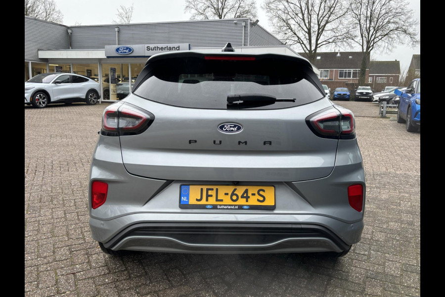 Ford Puma 1.0 EcoBoost Hybrid ST-Line X 155pk Automaat | Panoramadak | Afneembare trekhaak | Winter Pack | Adaptive cruise control | 360 graden camera | Bang&Olufsen | Elektrische achterklep | Matrix LED