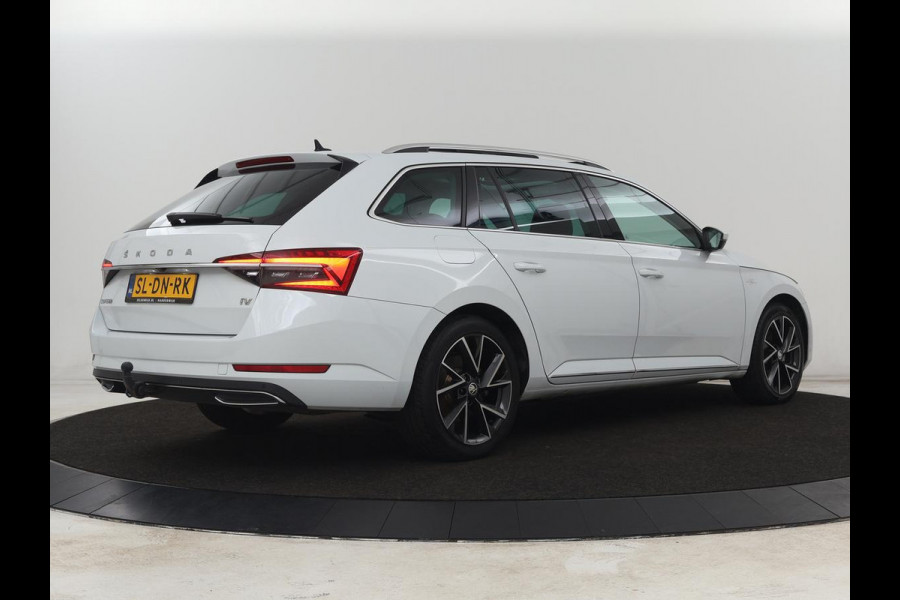 Škoda Superb 1.4 TSI iV Laurin & Klement | Panoramadak | Stoelventilatie | Leder | Trekhaak | Canton Sound | Virtual Cockpit | Navigatie | Memory | Achterbankverwarming | Full LED | Keyless | Carplay | PHEV