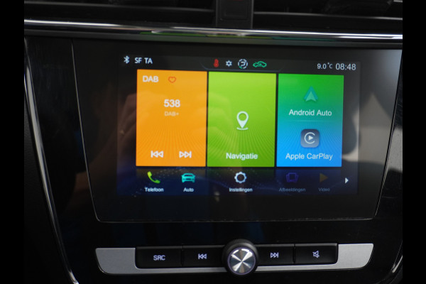 MG ZS AUT. EV Leder Pano-dak Adaptive-Cruise Apple Carplay Android Luxury Navi Camera Airco DAB+ EV45kWh Connected-Services Elec.Stoel+Verwarmd Keyless Lane/Speed Assist Bluetooth Led ESP BAS ASR Botswaarsch.Systeem Bordherkenning Lmv Pdc 3 fase laden