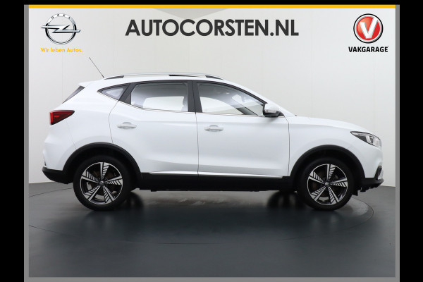 MG ZS AUT. EV Leder Pano-dak Adaptive-Cruise Apple Carplay Android Luxury Navi Camera Airco DAB+ EV45kWh Connected-Services Elec.Stoel+Verwarmd Keyless Lane/Speed Assist Bluetooth Led ESP BAS ASR Botswaarsch.Systeem Bordherkenning Lmv Pdc 3 fase laden