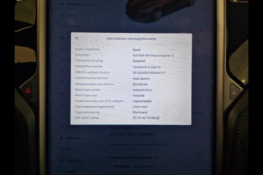 Tesla Model S 75D Base | SOH 87% | Luchtvering | Panorama | Camera |