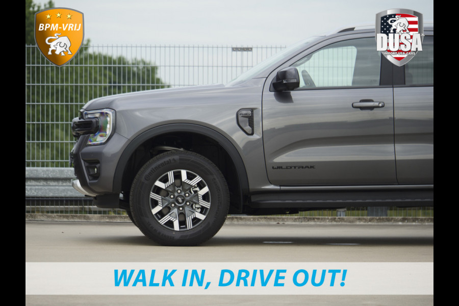Ford Ranger 2.3 Double Cab Wildtrak PHEV | Plug-in Hybrid | Carbonised Grey Getoonde accessoires zijn verkrijgbaar tegen meerprijs