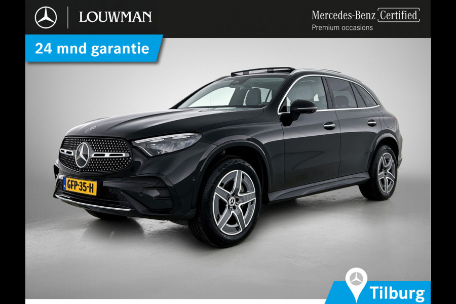 Mercedes-Benz GLC 300 e 4MATIC AMG Plug-In Hybride | 360  graden Camera | Memory seats | Schuifkanteldak | Sfeerverlichting | Chroompakket | Keyless entry Inclusief 24 maanden MB Certified garantie voor Europa.