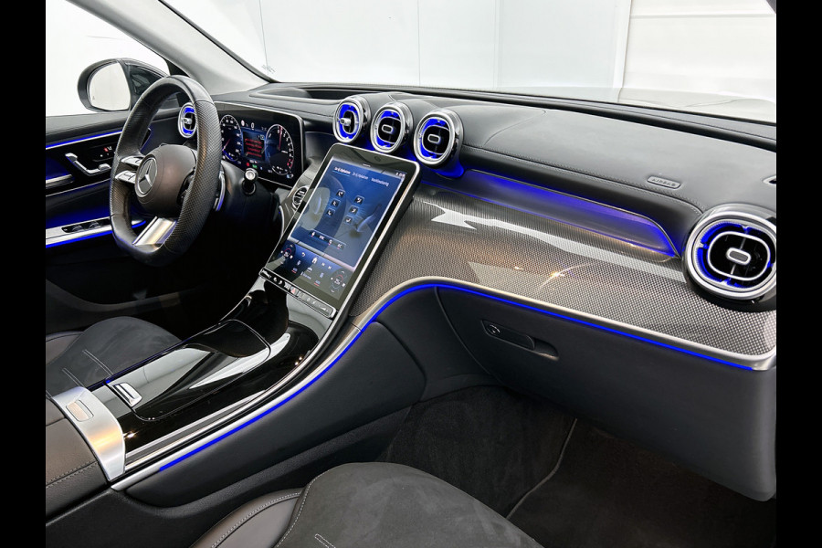 Mercedes-Benz GLC 300 e 4MATIC AMG Plug-In Hybride | 360  graden Camera | Memory seats | Schuifkanteldak | Sfeerverlichting | Chroompakket | Keyless entry Inclusief 24 maanden MB Certified garantie voor Europa.