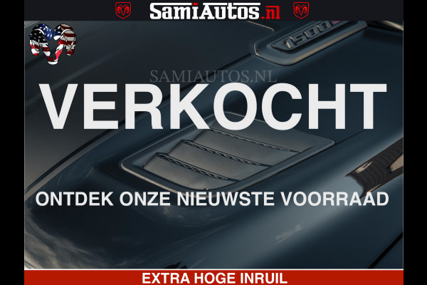 Dodge Ram Limited SPORT H.O 540HP 706Nm | Massage + Full Option | De Meest Luxe en Volle Pick-Up in zijn Klasse | Comfortabele Dubbele Cabine met Royale 5 Zitplaatsen | BPM vrij | Nu Leverbaar uit Voorraad | Voorraad Nr 2348 - 5158