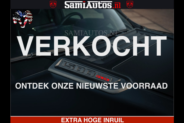 Dodge Ram Limited SPORT H.O 540HP 706Nm | Massage + Full Option | De Meest Luxe en Volle Pick-Up in zijn Klasse | Comfortabele Dubbele Cabine met Royale 5 Zitplaatsen | BPM vrij | Nu Leverbaar uit Voorraad | Voorraad Nr 2348 - 5158
