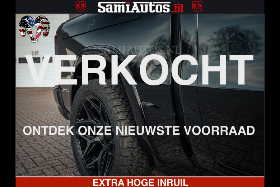 Dodge Ram Limited SPORT H.O 540HP 706Nm | Massage + Full Option | De Meest Luxe en Volle Pick-Up in zijn Klasse | Comfortabele Dubbele Cabine met Royale 5 Zitplaatsen | BPM vrij | Nu Leverbaar uit Voorraad | Voorraad Nr 2348 - 5158