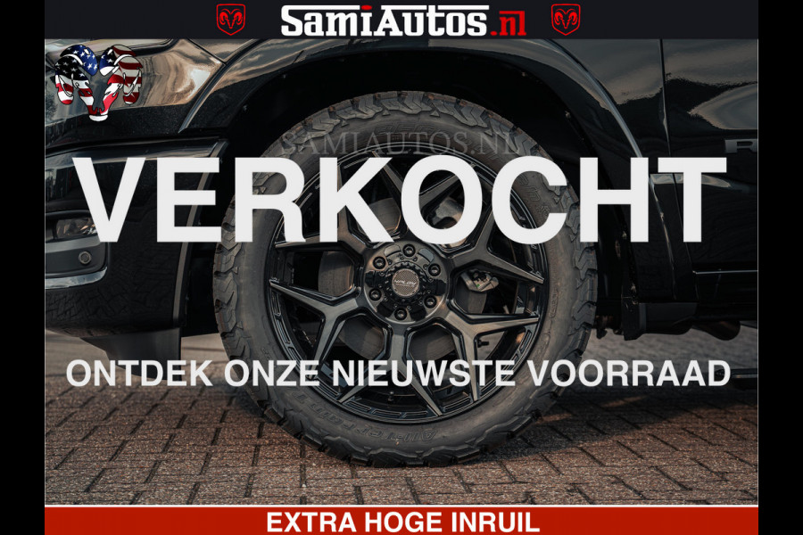 Dodge Ram Limited SPORT H.O 540HP 706Nm | Massage + Full Option | De Meest Luxe en Volle Pick-Up in zijn Klasse | Comfortabele Dubbele Cabine met Royale 5 Zitplaatsen | BPM vrij | Nu Leverbaar uit Voorraad | Voorraad Nr 2348 - 5158