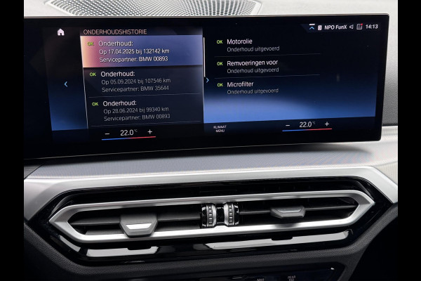 BMW 3 Serie Touring 320e | Trekhaak | Nieuw model | Carplay | Camera | Skyscraper grau | Sfeerverlichting | Widescreen | M Shadow