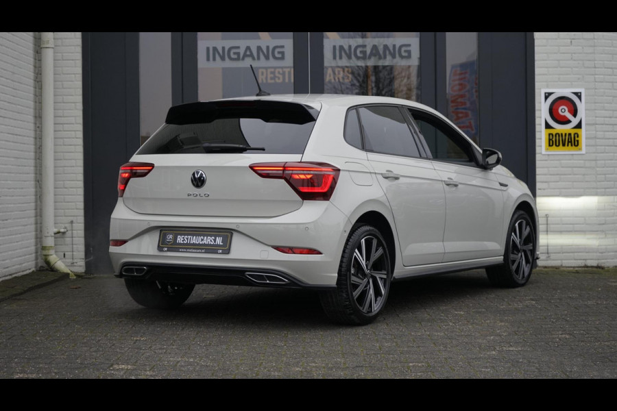 Volkswagen Polo 1.0 TSI 3x R-Line 110PK AUTOMAAT-ACC-CAMERA-CARPLAY-DAB-GROOT NAVI-IQ LIGHT-KEYLESS-VIRTUEEL