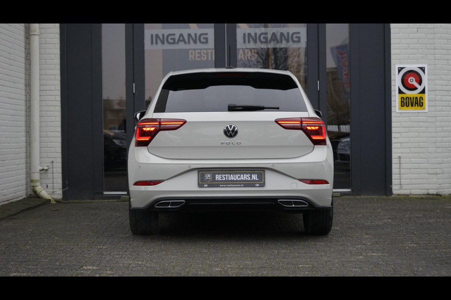 Volkswagen Polo 1.0 TSI 3x R-Line 110PK AUTOMAAT-ACC-CAMERA-CARPLAY-DAB-GROOT NAVI-IQ LIGHT-KEYLESS-VIRTUEEL