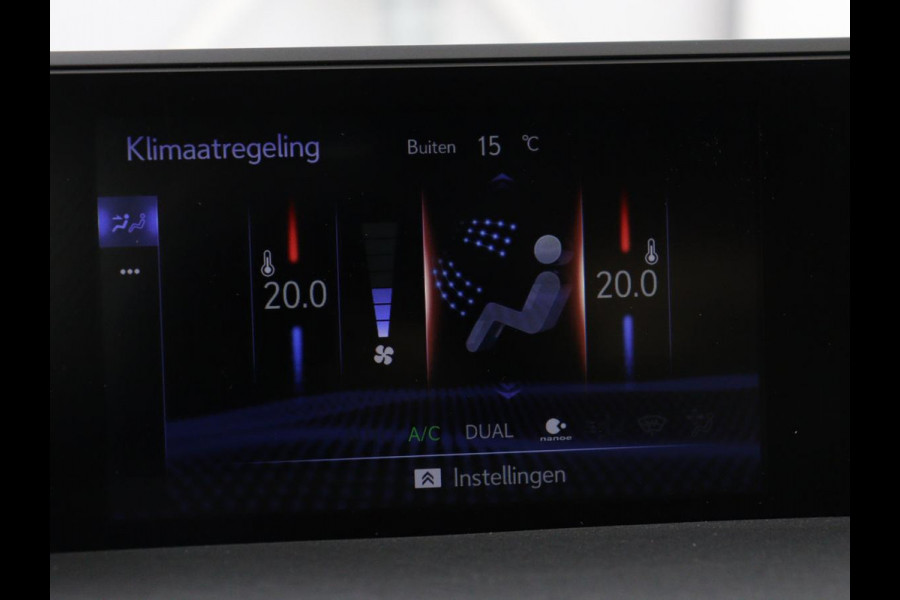 Lexus UX 300e 54 kWh | Alcantara | Adaptive cruise | Carplay | Full LED | Elektrische stoelen | Climate control | Bluetooth | DAB