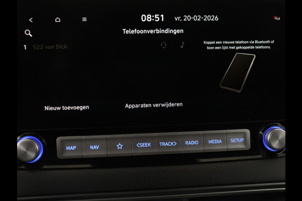 Hyundai Kona EV Fashion 64 kWh | SOH 100% | 3 Fase | Head-Up | Camera | Adaptive cruise | Krell Audio | Wamtepomp | Carplay | Navigatie | Bluetooth