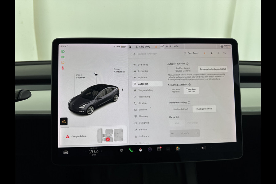 Tesla Model 3 ⚠️HV-BATTERY-DEFECT⚠️ Long Range AWD 75 kWh [ 3-Fase ] {SOH-86%} (INCL-BTW) Aut. *PANO | AUTOPILOT | LEATHER | KEYLESS | FULL-LED | MEMORY-PACK | TOPVIEW | DAB | CARPLAY | DIGI-COCKPIT | LANE-ASSIST | COMFORTSEATS | 19"ALU*