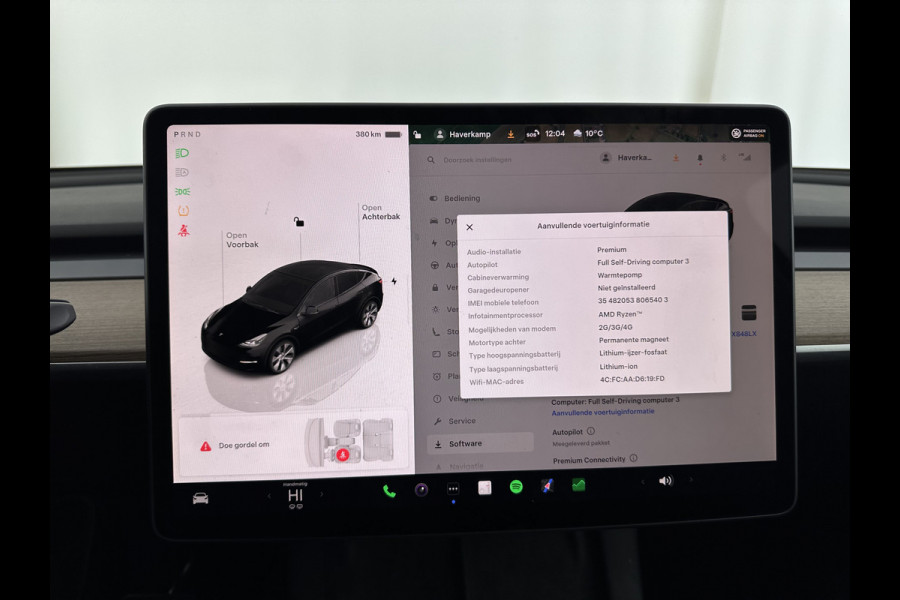 Tesla Model Y RWD 58 kWh [ 3-Fase-11kW ] {SOH-93%} (INCL-BTW) Aut. *HEATPUMP | PANO | LEATHER | AUTO-PILOT | NAVI-FULLMAP | MATRIX-LED | KEYLESS | CAMERA | DAB+ | HEATED-COMFORTSEATS | PRIVACYGLASS | TOPVIEW | 19''ALU*