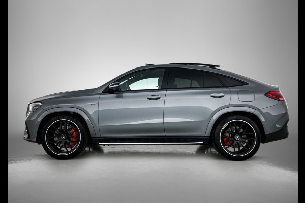 Mercedes-Benz GLE Coupé AMG 53 Hybrid 4MATIC+ Night Edition Premium Plus | Sierelementen AMG carbon | Winterpakket | Remklauwen rood | 22 inch AMG velgen | Stoelventilatie voor | Stoelverwarming achter | Dakhemel alcantara | Rijassistentiepakket | 360°-camera | Head-up display | Sluitbekrachtiging  |