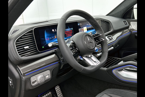 Mercedes-Benz GLE Coupé AMG 53 Hybrid 4MATIC+ Night Edition Premium Plus | Sierelementen AMG carbon | Winterpakket | Remklauwen rood | 22 inch AMG velgen | Stoelventilatie voor | Stoelverwarming achter | Dakhemel alcantara | Rijassistentiepakket | 360°-camera | Head-up display | Sluitbekrachtiging  |