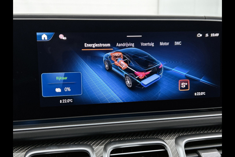 Mercedes-Benz GLE Coupé AMG 53 Hybrid 4MATIC+ Night Edition Premium Plus | Sierelementen AMG carbon | Winterpakket | Remklauwen rood | 22 inch AMG velgen | Stoelventilatie voor | Stoelverwarming achter | Dakhemel alcantara | Rijassistentiepakket | 360°-camera | Head-up display | Sluitbekrachtiging  |