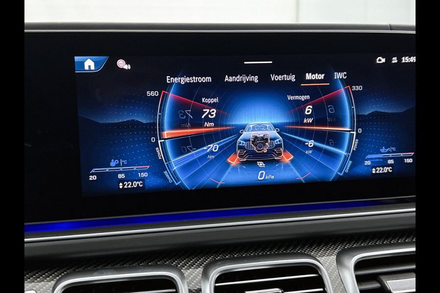 Mercedes-Benz GLE Coupé AMG 53 Hybrid 4MATIC+ Night Edition Premium Plus | Sierelementen AMG carbon | Winterpakket | Remklauwen rood | 22 inch AMG velgen | Stoelventilatie voor | Stoelverwarming achter | Dakhemel alcantara | Rijassistentiepakket | 360°-camera | Head-up display | Sluitbekrachtiging  |