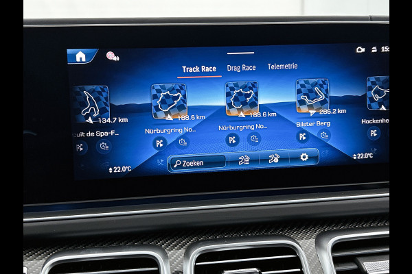 Mercedes-Benz GLE Coupé AMG 53 Hybrid 4MATIC+ Night Edition Premium Plus | Sierelementen AMG carbon | Winterpakket | Remklauwen rood | 22 inch AMG velgen | Stoelventilatie voor | Stoelverwarming achter | Dakhemel alcantara | Rijassistentiepakket | 360°-camera | Head-up display | Sluitbekrachtiging  |