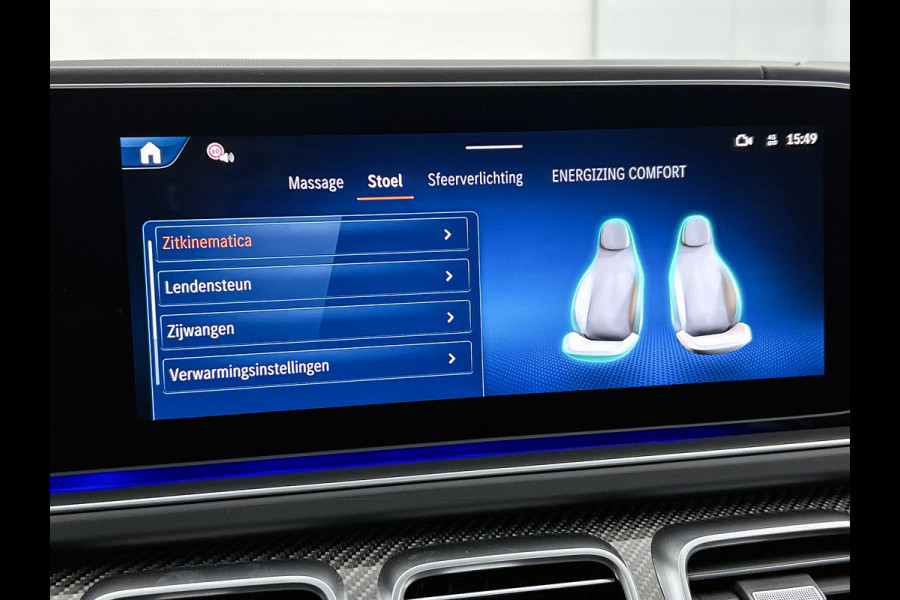 Mercedes-Benz GLE Coupé AMG 53 Hybrid 4MATIC+ Night Edition Premium Plus | Sierelementen AMG carbon | Winterpakket | Remklauwen rood | 22 inch AMG velgen | Stoelventilatie voor | Stoelverwarming achter | Dakhemel alcantara | Rijassistentiepakket | 360°-camera | Head-up display | Sluitbekrachtiging  |