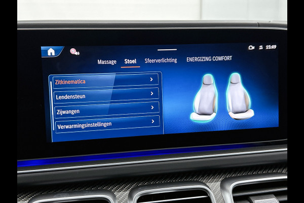 Mercedes-Benz GLE Coupé AMG 53 Hybrid 4MATIC+ Night Edition Premium Plus | Sierelementen AMG carbon | Winterpakket | Remklauwen rood | 22 inch AMG velgen | Stoelventilatie voor | Stoelverwarming achter | Dakhemel alcantara | Rijassistentiepakket | 360°-camera | Head-up display | Sluitbekrachtiging  |