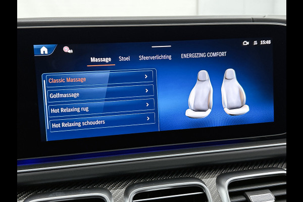 Mercedes-Benz GLE Coupé AMG 53 Hybrid 4MATIC+ Night Edition Premium Plus | Sierelementen AMG carbon | Winterpakket | Remklauwen rood | 22 inch AMG velgen | Stoelventilatie voor | Stoelverwarming achter | Dakhemel alcantara | Rijassistentiepakket | 360°-camera | Head-up display | Sluitbekrachtiging  |