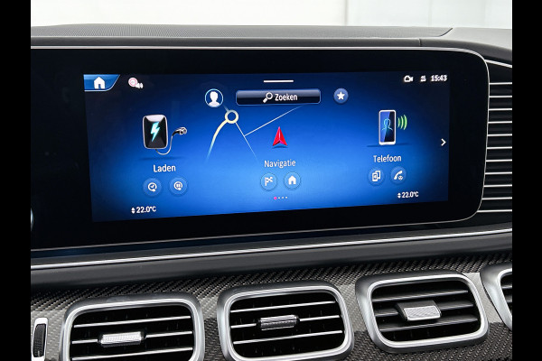 Mercedes-Benz GLE Coupé AMG 53 Hybrid 4MATIC+ Night Edition Premium Plus | Sierelementen AMG carbon | Winterpakket | Remklauwen rood | 22 inch AMG velgen | Stoelventilatie voor | Stoelverwarming achter | Dakhemel alcantara | Rijassistentiepakket | 360°-camera | Head-up display | Sluitbekrachtiging  |