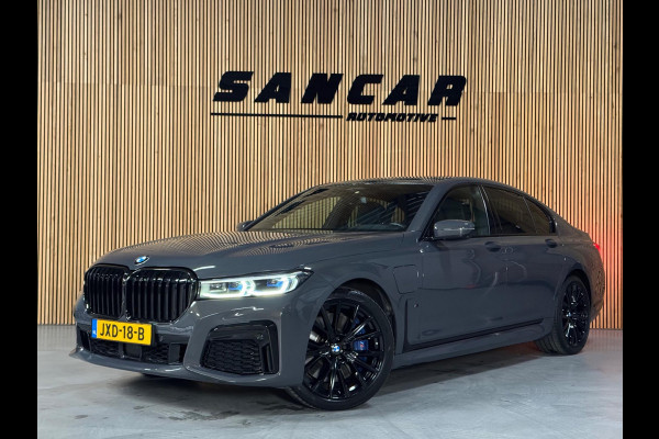 BMW 7 Serie 745e High Executive M-sport Carbon Core PANO|SOFT CLOSE|HUD|H&K|SHADOW|LASER|MASSAGE V&A|STOEL VENTILATIE