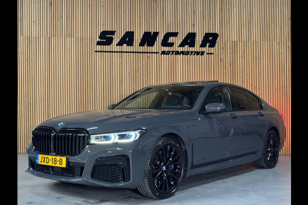 BMW 7 Serie 745e High Executive M-sport Carbon Core PANO|SOFT CLOSE|HUD|H&K|SHADOW|LASER|MASSAGE V&A|STOEL VENTILATIE