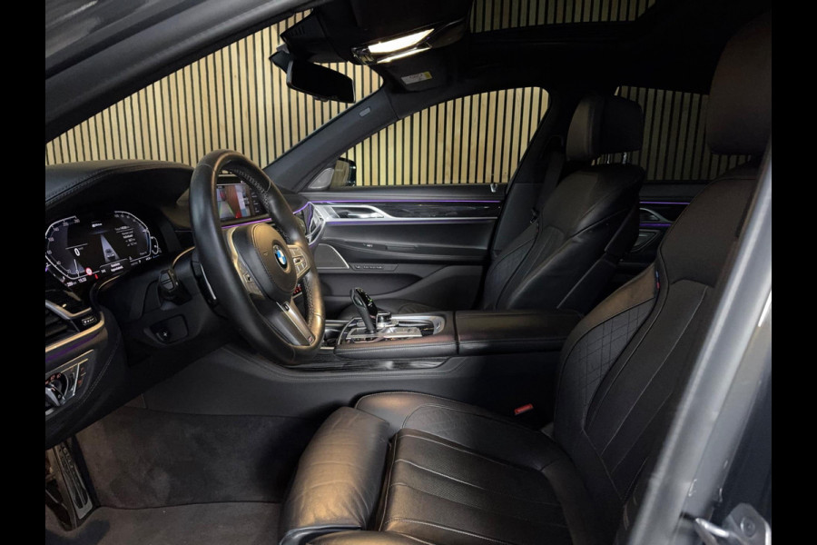 BMW 7 Serie 745e High Executive M-sport Carbon Core PANO|SOFT CLOSE|HUD|H&K|SHADOW|LASER|MASSAGE V&A|STOEL VENTILATIE
