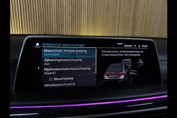 BMW 7 Serie 745e High Executive M-sport Carbon Core PANO|SOFT CLOSE|HUD|H&K|SHADOW|LASER|MASSAGE V&A|STOEL VENTILATIE