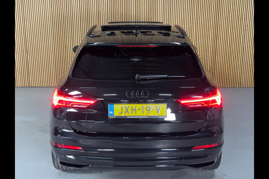 Audi Q3 45 TFSI e S edition Full BLACK|PANO|SONOS|AMBIENT|CAM|KEYLESS|CRUISECONTROL|19 INCH LMV