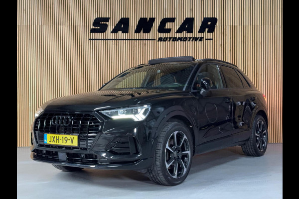 Audi Q3 45 TFSI e S edition Full BLACK|PANO|SONOS|AMBIENT|CAM|KEYLESS|CRUISECONTROL|19 INCH LMV