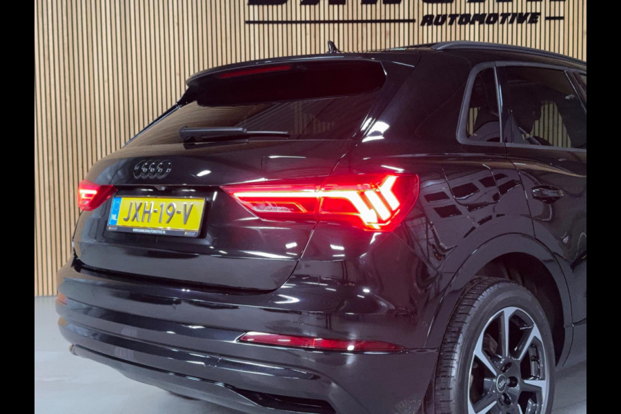 Audi Q3 45 TFSI e S edition Full BLACK|PANO|SONOS|AMBIENT|CAM|KEYLESS|CRUISECONTROL|19 INCH LMV