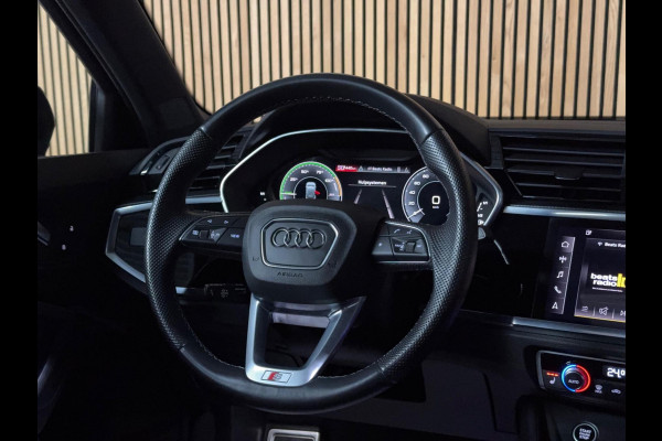Audi Q3 45 TFSI e S edition Full BLACK|PANO|SONOS|AMBIENT|CAM|KEYLESS|CRUISECONTROL|19 INCH LMV